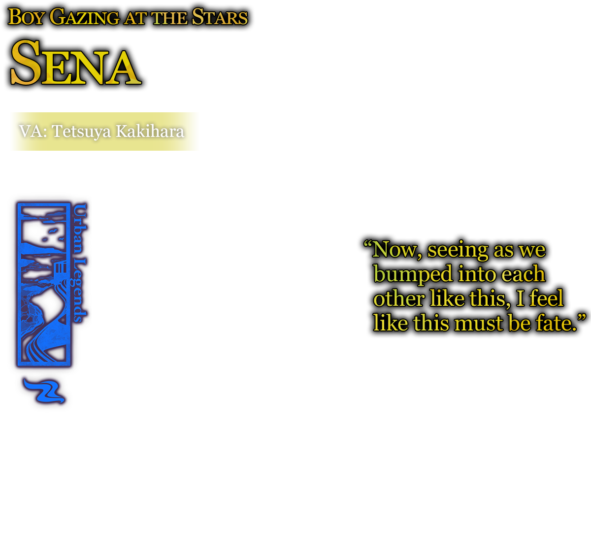 Sena The Boy Gazing at the Stars