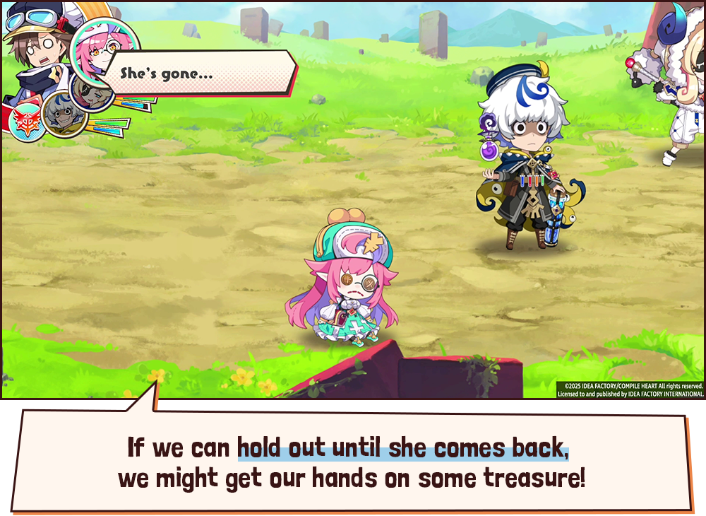 Hold out untill she comes back