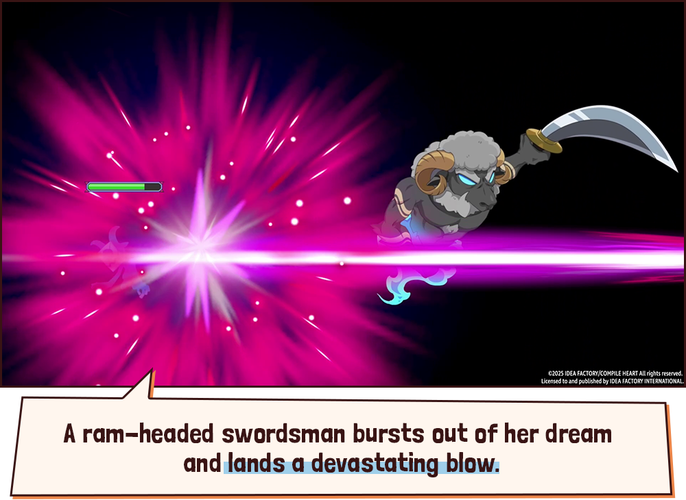 A ram-headed swordman