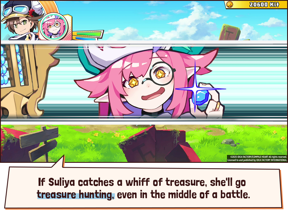 If Suliya catches a whiff of treasure